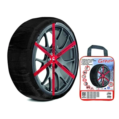 Abbildung von RD9 Grip Textilschneeketten, Größe 540