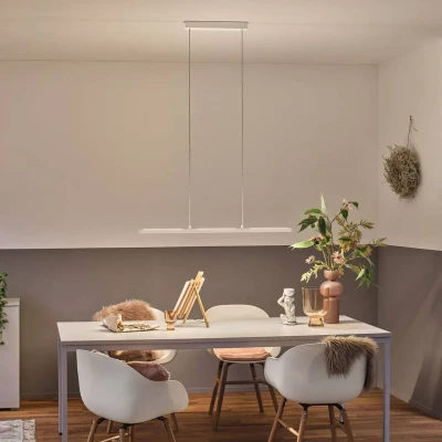 Abbildung von Paulmann LED Pendelleuchte »Lento Smart Home Zigbee 3x13,5W 230V Aluminium/Kunststoff«, 3 flammig, TunableWhite