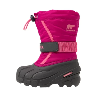 Abbildung von Sorel KIDS FLURRY Schneestiefel für Unisex Baby, Rot (Deep Blush x Tropic Pink) Children, 25 EU