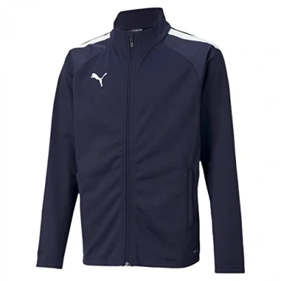 Abbildung von Puma Teamliga Trainingsjacke für Kinder, Größe: 152, Dark blue