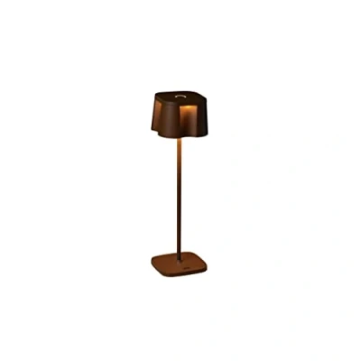 Abbildung von Konstsmide Tischleuchte Nice rostfarben Indoor/Outdoor USB 7818 970, 10 cm (L)/10 (B)/36 (H)