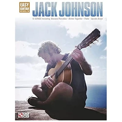 Abbildung von Jack Johnson: Easy Guitar: Noten, Grifftabelle für Gitarre: With Notes &amp; Tab