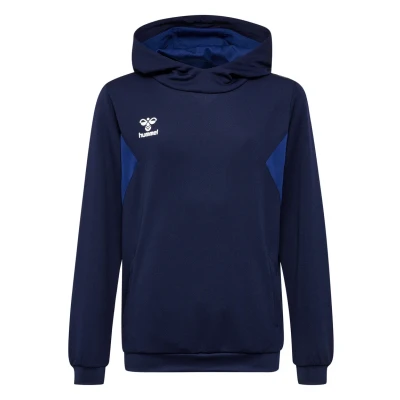Abbildung von Hummel Authentic Kapuzenpullover für Kinder, Größe: 116, Marine