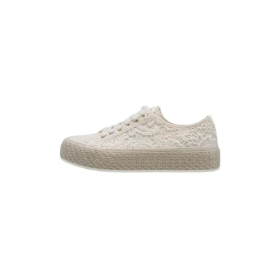 Abbildung von Tamaris Sneaker low, Damen, Größe: 36, Ivory macramee Schuhe