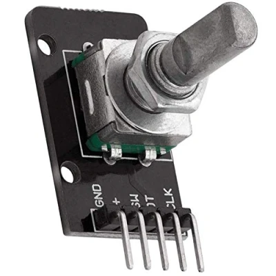 Abbildung von AZDelivery KY 040 Drehwinkelgeber Drehgeber Rotary Encoder Modul kompatibel mit Arduino inklusive E Book!