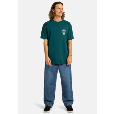 Abbildung von DC Shoes Tshirt print, Herren, Größe: Small, Btg deep teal