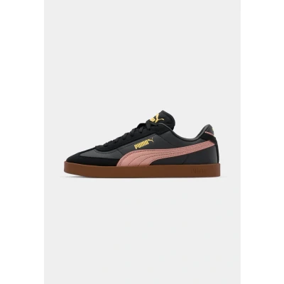 Abbildung von Puma CLUB II ERA Unisex Sneaker low, Größe: 44, Black/pink fruit Leder/synthetik