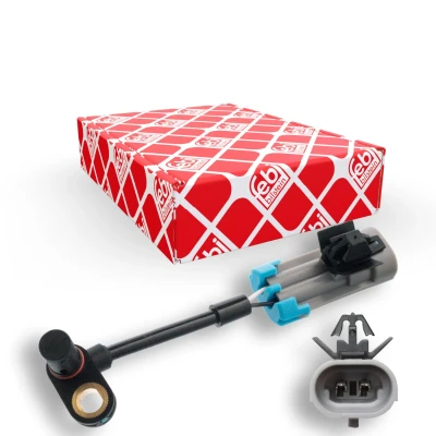 Abbildung von FEBI BILSTEIN 106652 ABS Sensor Vorderachse links, rechts mit Schraube 57 OPEL: Antara, CHEVROLET: Captiva