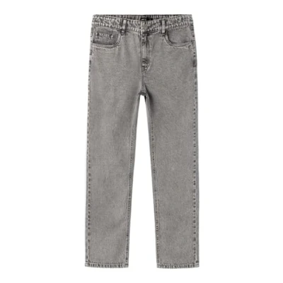 Abbildung von LMTD HIGH Waist Jeans Straight Leg für Kinder, Größe: 128, Light grey denim