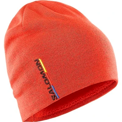 Abbildung von Salomon Graphic Unisex Mütze Ski Snowboarden, Vielseitigkeit, Bequeme Passform und Insgesamt Elegantes Design, Rot, Einheitsgröße
