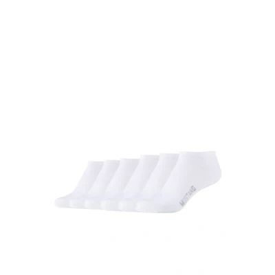 Abbildung von Mustang 6 PACK Füßlinge, Damen, Größe: 35 38, White