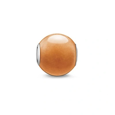 Abbildung von Thomas Sabo Damen Bead Karma Beads 925 Sterling Silber Aventurin poliert rot K0043 010 10