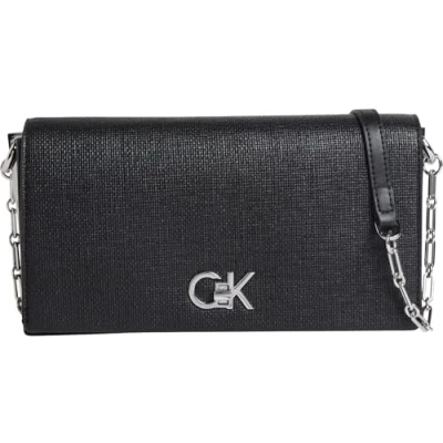 Abbildung von Calvin Klein MINI Chain BAG Umhängetasche, Damen, Größe: One Size, Black
