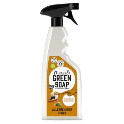 Abbildung von Marcel&#039;s Green Soap Allzweckspray Sandelholz &amp; Kardamom Reinigungsspray 100% Umweltfreundlich Vegan 97% Biologisch abbaubar 500 ml