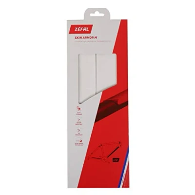 Abbildung von ZEFAL Skin Armor M Set Rahmenschutz für Fahrrad Transparente Folie selbstklebend Rahmen MTB/Fahrrad