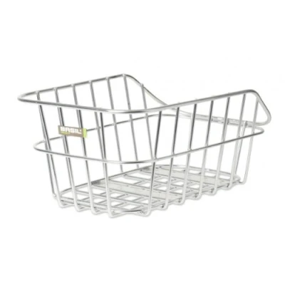 Abbildung von Basil Fahrradkorb Cento Alu aluminium, 45 cm x 33 21