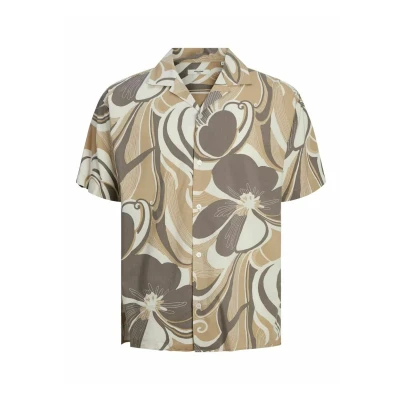Abbildung von Jack &amp; Jones Premium Hemd, Herren, Größe: Medium, Travertine