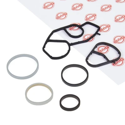 Abbildung von ELRING 747.080 Dichtungssatz, Ölkühler MAZDA: 2 Hatchback, MINI: Hatchback