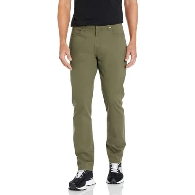 Abbildung von Amazon Essentials Herren 5 Pocket Stretch Twillhose, Sportlich Geschnitten (erhältlich in Big &amp; Tall), Olivgrün, 38W / 28L