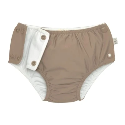 Abbildung von Lässig Splash &amp; Fun Schwimmwindel mit Druckknöpfen (choco, 74/80 7 12 Monate)
