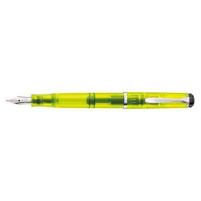 Abbildung von Pelikan Classic M205 Neon Yellow Duo BB + inkt