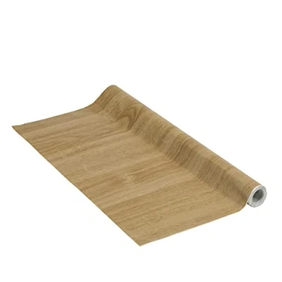 Abbildung von Venilia Klebefolie Eiche hell Holzoptik Braun 67,5 cm x 3 m, Stärke 95μ selbstklebende Möbel Folie, Dekofolie, Tapete, Küchenfolie PVC ohne Phthalate Made in EU