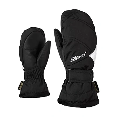 Abbildung von Ziener Mädchen LIA GTX MITTEN GIRLS glove junior Ski Handschuhe, black, 6 (L)