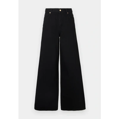 Abbildung von Tommy Hilfiger WIDE LEG Jeans Relaxed Fit, Damen, Größe: 28x32, Black
