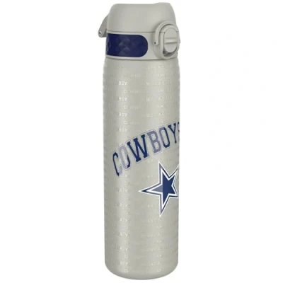 Abbildung von Ion8 Stahl Trinkflasche, 600 ml, Auslaufsicher, Einhandöffnung, Sichere Verriegelung, Spülmaschinenfest, Klappdeckel, Tragegriff, Leicht zu Reinigen, Langlebig, NFL Cowboys Design