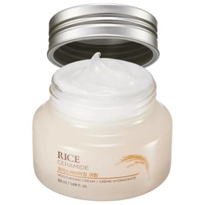 Abbildung von THE FACE SHOP Crème Hydratante Eclaircissante au Riz Rice Céramide Cream 50ml