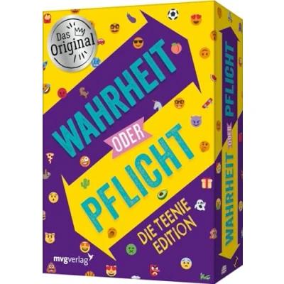 Abbildung von Wahrheit oder Pflicht Die Teenieedition: Das Original. Der Klassiker unter den Partyspielen. Tolles Geschenk für Teenager Geburtstag, Weihnachten, Spieleabend. Ab 16 Jahren