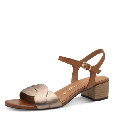Abbildung von Marco Tozzi Riemensandalette, Damen, Größe: 39, Rose met comb Schuhe