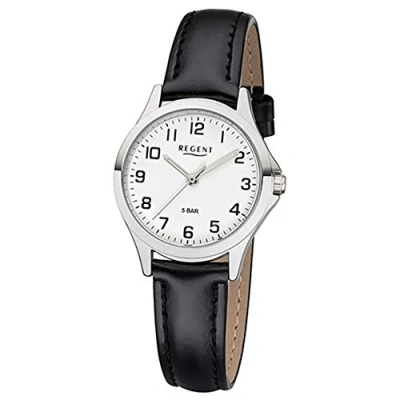 Abbildung von Regent Damen Analog Miyota 2035 Uhr mit Kunstleder Armband 12111162