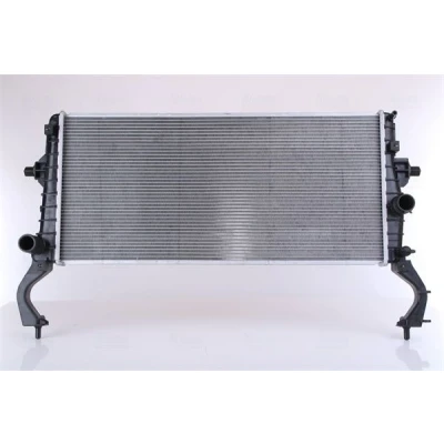 Abbildung von NISSENS 606801 Kühler, Motorkühlung Aluminium 650 295 32 Kühlrippen gelötet