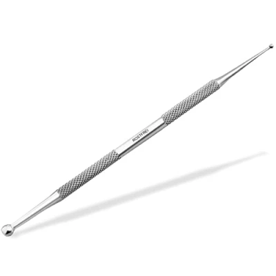 Abbildung von Akupressurstift Punktsucher Meridianstift Edelstahl Kugel Ø 2/5 mm Akupunktur Stift Akupressur Stab (Edelstahl)