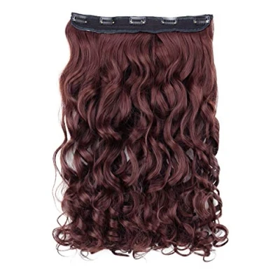 Abbildung von CAISHA 40cm 1 Teilig CLIP IN EXTENSIONS Sophia Haarteil Gewellt Braun C68