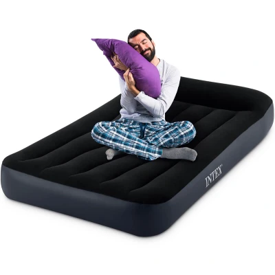 Abbildung von Intex Twin Kissenstütze Classic Airbed W/Fiber Tech RP, aufgeblasene Größe: 99 cm x 191 25 (64146ND)