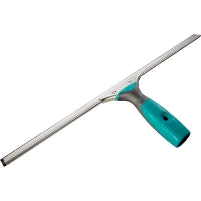 Abbildung von Leifheit Professional Fensterabzieher 45 cm mit Weichgummigriff, Abzieher hochflexibler Gummilippe, Duschabzieher verschiebbarer Griffposition