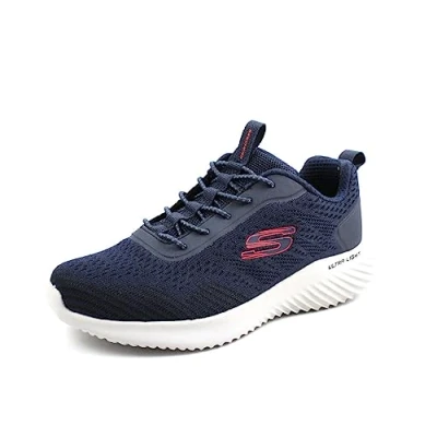 Abbildung von Skechers Herren Bounder INTREAD Sneaker, Navy, 43 EU