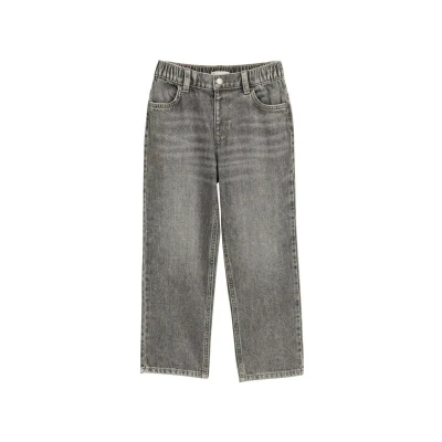 Abbildung von TOM Tailor Baggy Jeans Straight Leg für Kinder, Größe: 98, Grey denim