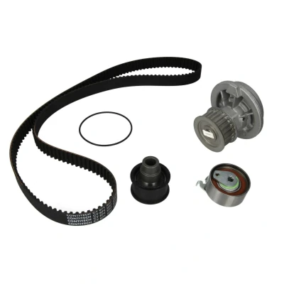 Abbildung von HEPU PK03160 Wasserpumpe + Zahnriemensatz 176 OPEL: Vectra A Saloon, Astra G CC, F CC