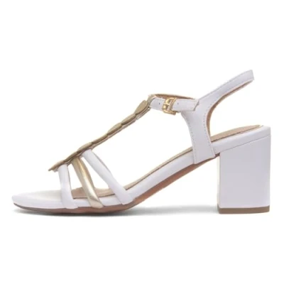 Abbildung von Marco Tozzi Riemensandalette, Damen, Größe: 42, White comb Schuhe