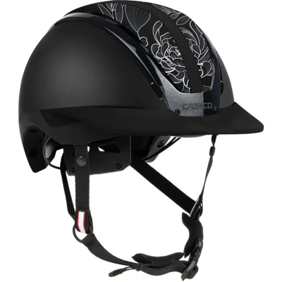 Abbildung von Casco Reithelm Duell One Chrysantheme