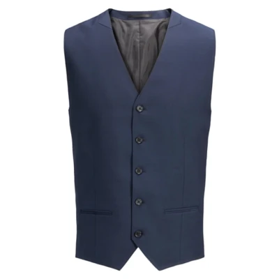Abbildung von Jack &amp; Jones Weste, Herren, Größe: 52, Dark navy