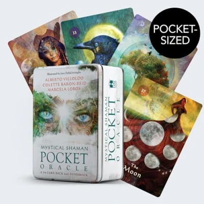 Abbildung von Mystical Shaman Pocket Oracle Cards: A 64 Card Deck and Guidebook