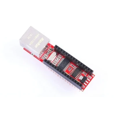 Abbildung von ARCELI ENC28J60 Ethernet Abschirmung für Arduino RJ45 Webserver Modul TE317