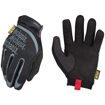 Abbildung von Mechanix Wear Utility Handschuhe (Medium, Schwarz/Grau)