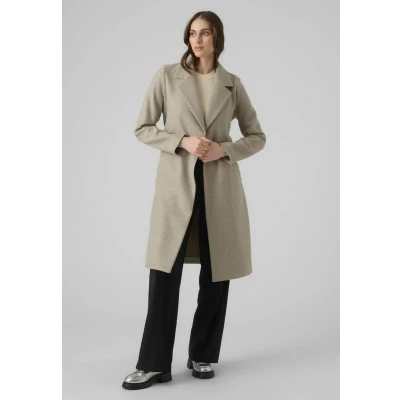 Abbildung von Vero Moda Vmfortuneaya SS23 NOOS Klassischer Mantel, Damen, Größe: XS, Silver mink