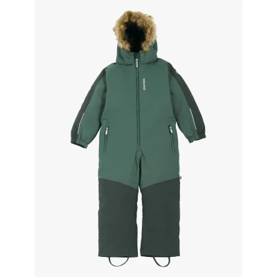 Abbildung von Viking Expower Insulated Playsuit Unisex Schneeanzug für Kinder, Größe: 92, Dark green