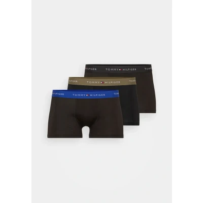 Abbildung von Tommy Hilfiger Signature 3 PACK Panties, Herren, Größe: Medium, Wedge blue/black/utility olive